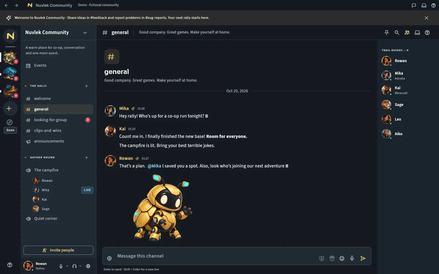 실제 Windows 앱 · 가상 데이터 데모